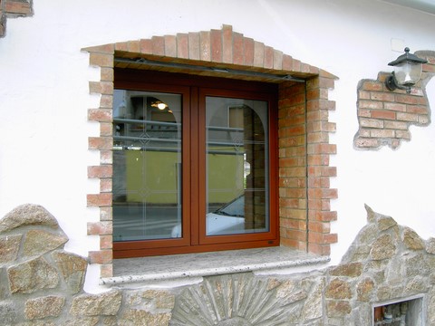 finestra alluminio effetto legno